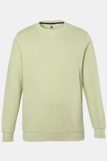 Moda za polnejše Majica dugih rukava sportska s okruglim izrezom plus velikost, xxl, Ulla Popken in Johann Popken (JP1880)
