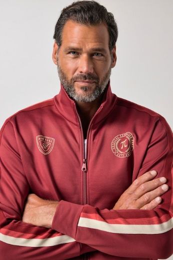 Moda za polnejše Majica sportska dugih rukava s patentnim zatvaračem plus velikost, xxl, Ulla Popken in Johann Popken (JP1880)