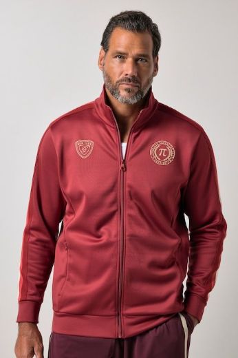 Moda za polnejše Majica sportska dugih rukava s patentnim zatvaračem plus velikost, xxl, Ulla Popken in Johann Popken (JP1880)