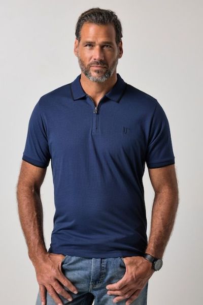Slika Majica polo kratkih rukava s patentnim zatvaračem