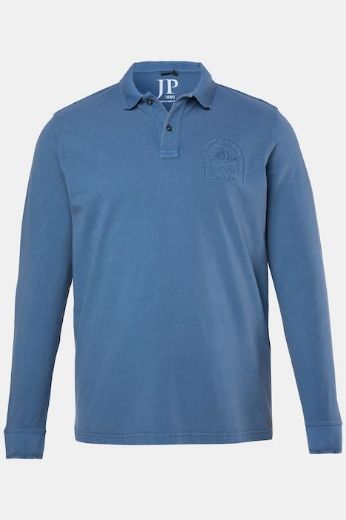 Moda za polnejše Majica polo dugih rukava plus velikost, xxl, Ulla Popken in Johann Popken (JP1880)