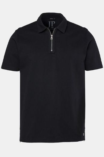 Moda za polnejše Majica polo kratkih rukava s patentnim zatvaračem plus velikost, xxl, Ulla Popken in Johann Popken (JP1880)