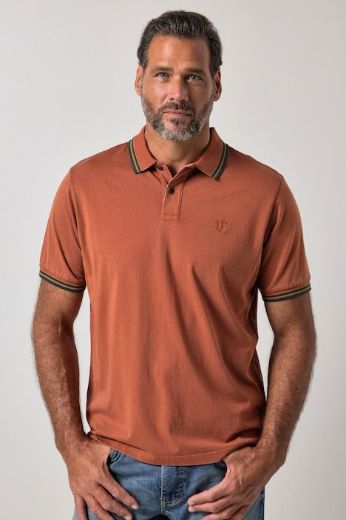 Moda za polnejše Majica polo kratkih rukava plus velikost, xxl, Ulla Popken in Johann Popken (JP1880)