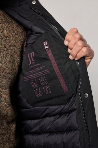 Moda za polnejše Jakna vodoodbojn s kapuljačom plus velikost, xxl, Ulla Popken in Johann Popken (JP1880)