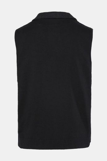 Moda za polnejše Prsluk karirani elastičan s reverima plus velikost, xxl, Ulla Popken in Johann Popken (JP1880)