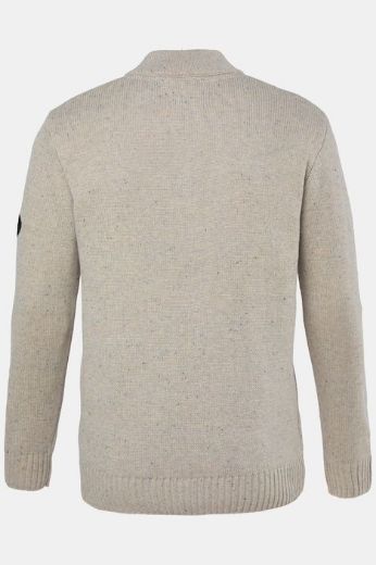 Moda za polnejše Pulover dugih rukava s povišenim ovratnikom i gumbima plus velikost, xxl, Ulla Popken in Johann Popken (JP1880)