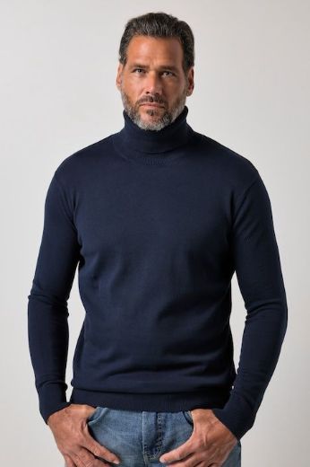 Moda za polnejše Vesta dugih rukava s dolčevita ovratnikom plus velikost, xxl, Ulla Popken in Johann Popken (JP1880)