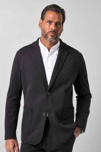 Moda za polnejše Sako poslovni elastičan s reverima plus velikost, xxl, Ulla Popken in Johann Popken (JP1880)
