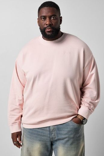 Moda za polnejše Majica dugih rukava sportska šireg kroja okruglog izreza plus velikost, xxl, Ulla Popken in Johann Popken (JP1880)
