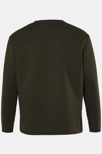 Moda za polnejše Jakna sportska šireg kroja V izreza s gumbima plus velikost, xxl, Ulla Popken in Johann Popken (JP1880)