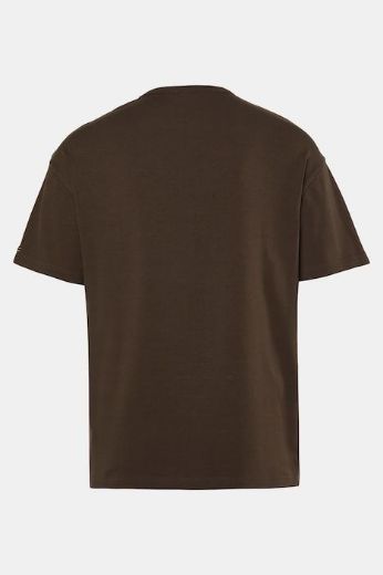 Moda za polnejše Majica kratkih rukava rebrasta šireg kroja okruglog izreza plus velikost, xxl, Ulla Popken in Johann Popken (JP1880)