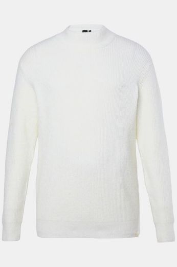 Moda za polnejše Pulover dugih rukava šireg kroja s visokim ovratnikom plus velikost, xxl, Ulla Popken in Johann Popken (JP1880)