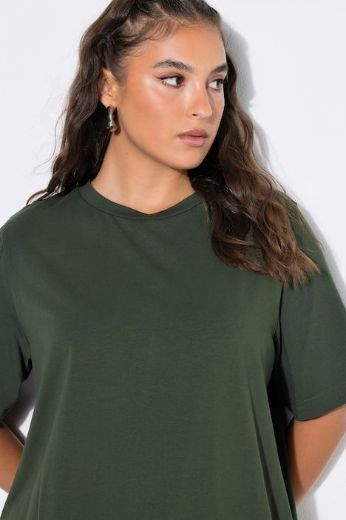 Moda za polnejše Majica dugi model kratkih rukava plus velikost, xxl, Ulla Popken in Johann Popken (JP1880)