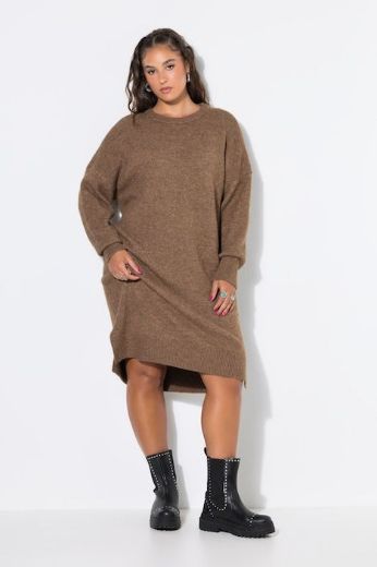 Moda za polnejše Haljina pletena plus velikost, xxl, Ulla Popken in Johann Popken (JP1880)