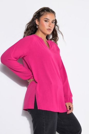 Moda za polnejše Bluza 3/4 rukava A kroja plus velikost, xxl, Ulla Popken in Johann Popken (JP1880)