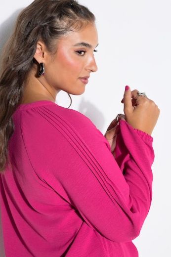 Moda za polnejše Bluza 3/4 rukava A kroja plus velikost, xxl, Ulla Popken in Johann Popken (JP1880)