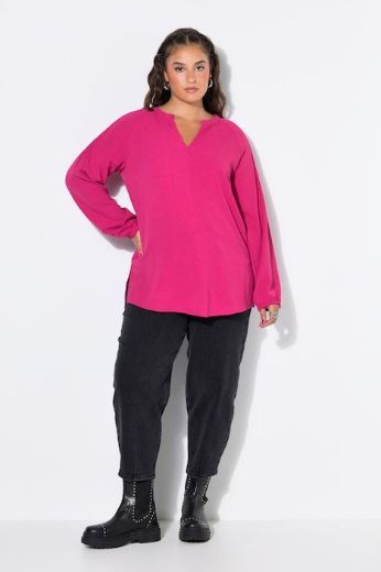 Moda za polnejše Bluza 3/4 rukava A kroja plus velikost, xxl, Ulla Popken in Johann Popken (JP1880)