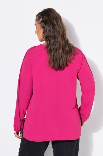 Moda za polnejše Bluza 3/4 rukava A kroja plus velikost, xxl, Ulla Popken in Johann Popken (JP1880)