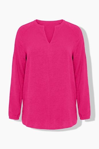 Moda za polnejše Bluza 3/4 rukava A kroja plus velikost, xxl, Ulla Popken in Johann Popken (JP1880)