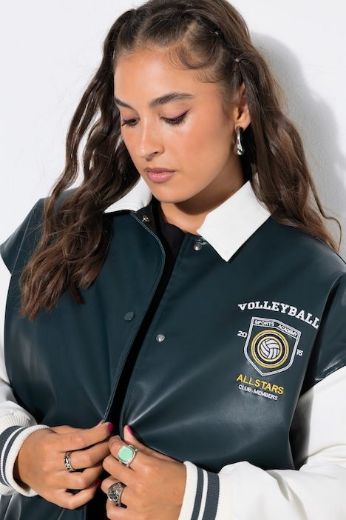 Moda za polnejše Jakna na kopčanje plus velikost, xxl, Ulla Popken in Johann Popken (JP1880)