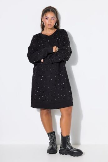 Moda za polnejše Haljina dugih rukava šireg kroja plus velikost, xxl, Ulla Popken in Johann Popken (JP1880)