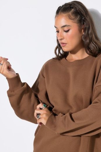 Moda za polnejše Majica dugih rukava šireg kroja plus velikost, xxl, Ulla Popken in Johann Popken (JP1880)