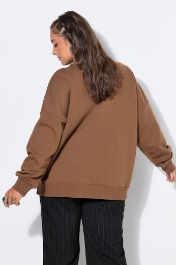 Moda za polnejše Majica dugih rukava šireg kroja plus velikost, xxl, Ulla Popken in Johann Popken (JP1880)