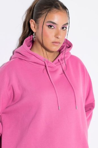 Moda za polnejše Majica dugih rukava s kapuljačom plus velikost, xxl, Ulla Popken in Johann Popken (JP1880)