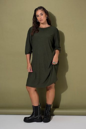 Moda za polnejše Haljina 3/4 rukava A kroja plus velikost, xxl, Ulla Popken in Johann Popken (JP1880)