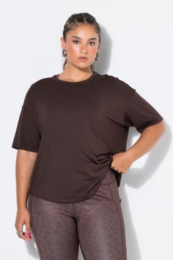 Moda za polnejše Majica kratkih rukava šireg kroja plus velikost, xxl, Ulla Popken in Johann Popken (JP1880)