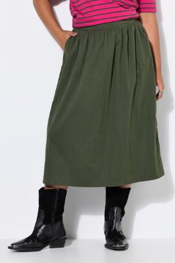 Moda za polnejše Suknja A kroja plus velikost, xxl, Ulla Popken in Johann Popken (JP1880)