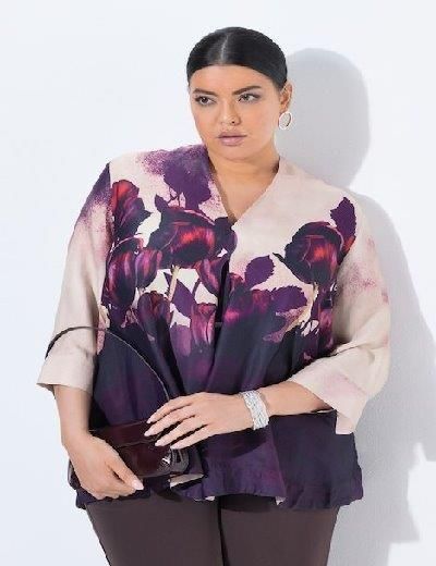 Bluze in srajce za polnejše ženske in moške, plus velikost Bluze in srajce xxl Ulla Popken in Johann Popken (JP1880)