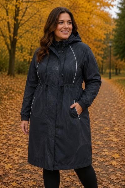 Slika Parka vodootporna A kroja s kapuljačom