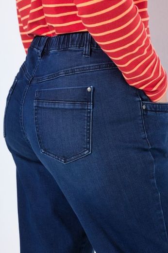 Moda za polnejše Hlače traper povišenog struka plus velikost, xxl, Ulla Popken in Johann Popken (JP1880)