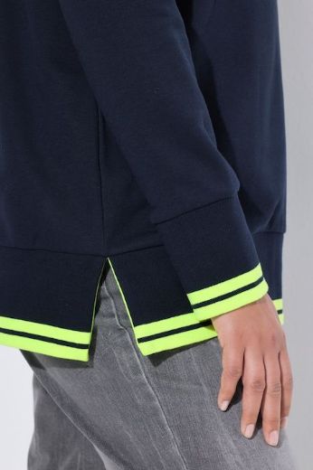 Moda za polnejše Majica dugih rukava s kapuljačom plus velikost, xxl, Ulla Popken in Johann Popken (JP1880)