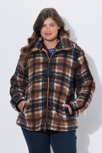 Moda za polnejše Jakna teddy od flisa plus velikost, xxl, Ulla Popken in Johann Popken (JP1880)