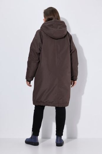 Moda za polnejše Kaput dužeg kroja s kapuljačom plus velikost, xxl, Ulla Popken in Johann Popken (JP1880)