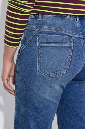 Moda za polnejše Traperice povišenog struka plus velikost, xxl, Ulla Popken in Johann Popken (JP1880)