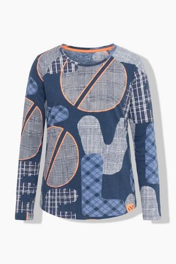 Moda za polnejše Majica dugih rukava plus velikost, xxl, Ulla Popken in Johann Popken (JP1880)