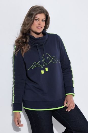 Moda za polnejše Majica dugih rukava plus velikost, xxl, Ulla Popken in Johann Popken (JP1880)