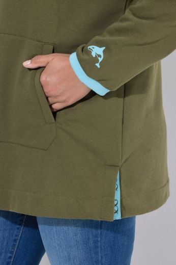 Moda za polnejše Majica dugih rukava dužeg kroja plus velikost, xxl, Ulla Popken in Johann Popken (JP1880)