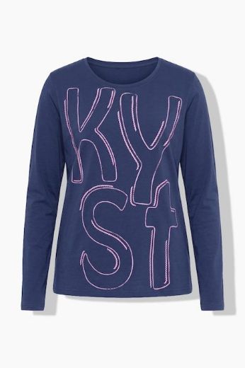 Moda za polnejše Majica dugih rukava plus velikost, xxl, Ulla Popken in Johann Popken (JP1880)