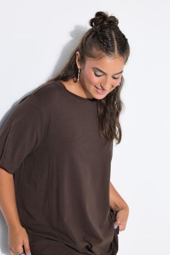 Moda za polnejše Majica dugi model kratkih rukava plus velikost, xxl, Ulla Popken in Johann Popken (JP1880)