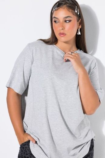 Moda za polnejše Majica dugi model kratkih rukava plus velikost, xxl, Ulla Popken in Johann Popken (JP1880)