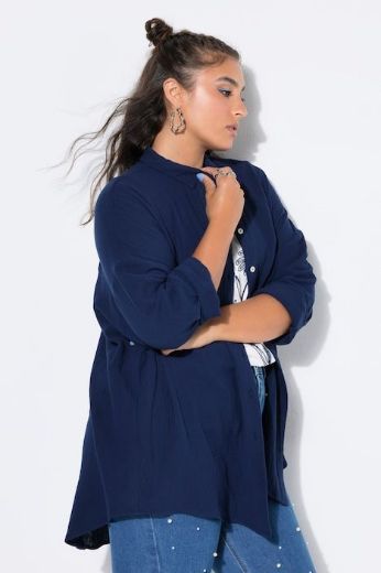 Moda za polnejše Bluza na kopčanje plus velikost, xxl, Ulla Popken in Johann Popken (JP1880)