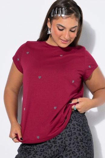 Moda za polnejše Majica kratkih rukava plus velikost, xxl, Ulla Popken in Johann Popken (JP1880)
