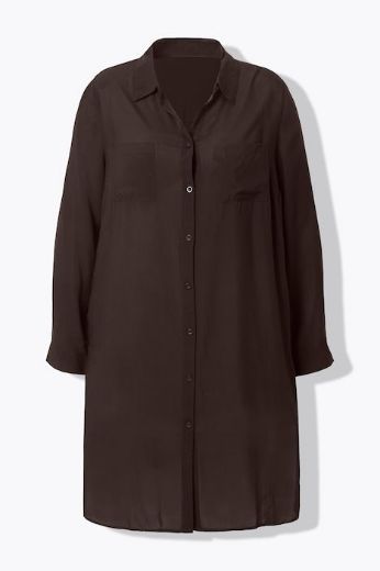 Moda za polnejše Bluza dugi model plus velikost, xxl, Ulla Popken in Johann Popken (JP1880)