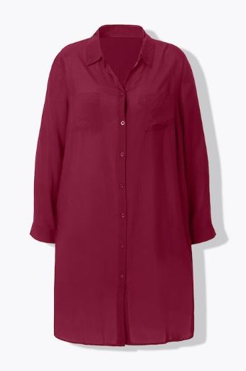 Moda za polnejše Bluza dugi model plus velikost, xxl, Ulla Popken in Johann Popken (JP1880)