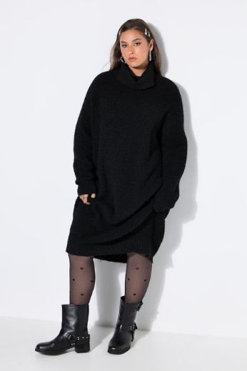 Moda za polnejše Haljina pletena širi model plus velikost, xxl, Ulla Popken in Johann Popken (JP1880)