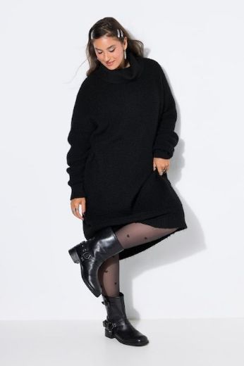 Moda za polnejše Haljina pletena širi model plus velikost, xxl, Ulla Popken in Johann Popken (JP1880)